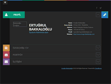 Tablet Screenshot of ertugrulbakkaloglu.com